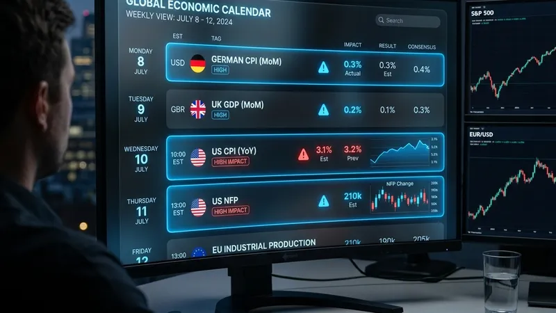 Economic Calendar and News Playbook for Forex and Gold Traders cover image