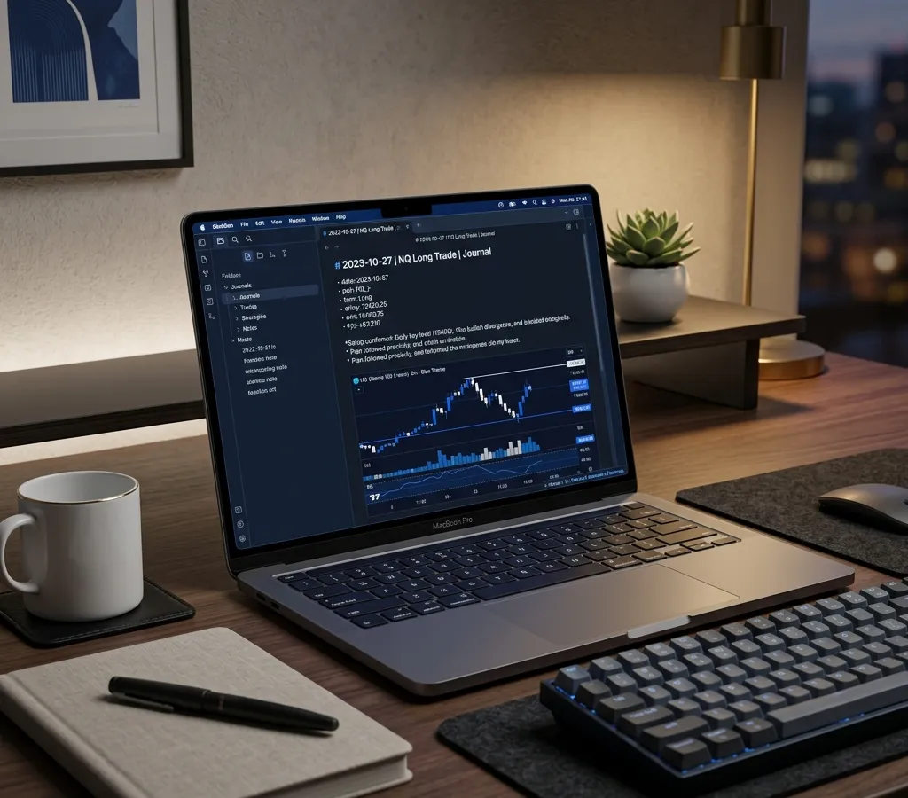 How to Use Obsidian for a Serious Trading Journal cover image