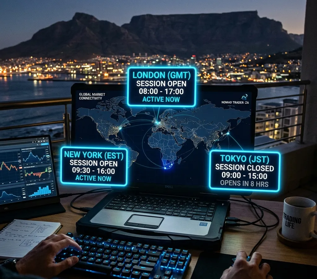 Trading Sessions for South Africans: A Practical Time-Zone Playbook cover image